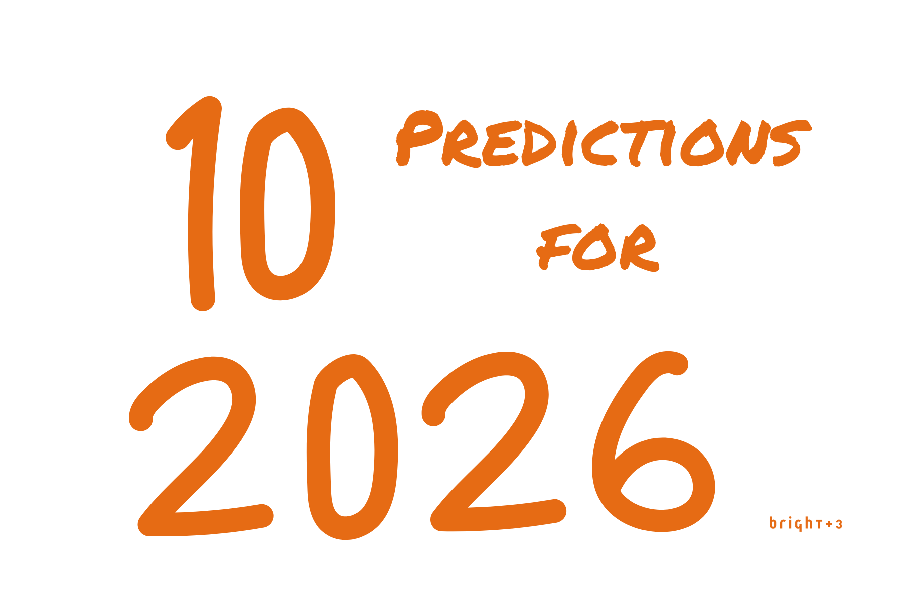 10 Predictions for 2026