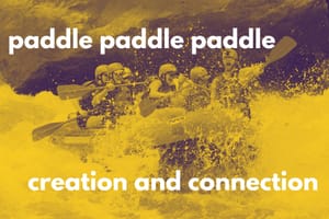 Paddle, paddle, paddle!